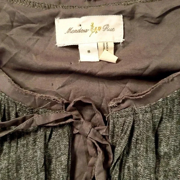 Anthropologie Meadow Rue blouse Sz S - Picture 5 of 5